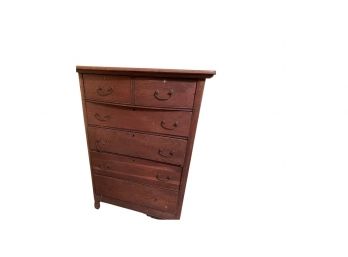 Vintage Oak Dresser/ Solid