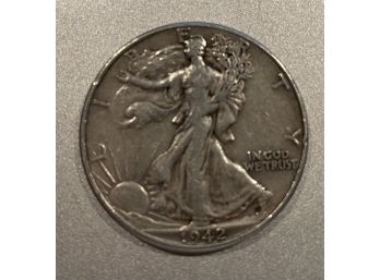 1942 Walking Liberty Half Dollar