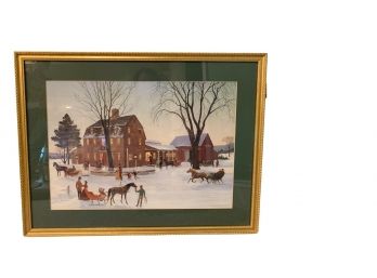 Framed Art Print By Charlotte Joan Sternberg/ Marlborough Tavern