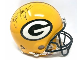 Brett Favre Signed Green Bay Packers Helmet