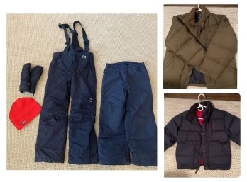 Youth Boys Winter Outerwear And Ski Apparel