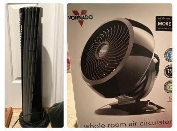 Pair Of Vornado Air Circulating Fans