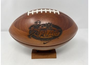 NFL/Nike Wooden Flag Football Display