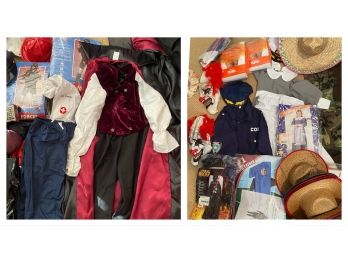 Large Collection Of Childrens Halloween Costumes