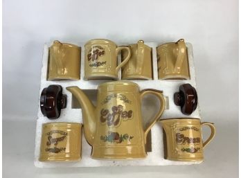 Vintage Fine Quality Coffee Pot Server Set