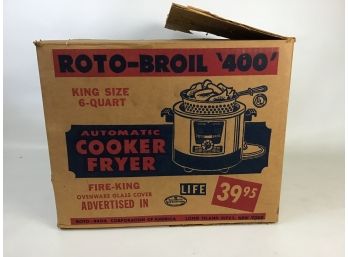 Roto Broil Fryer