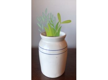 Stoneware Sangria Jug: Perfect For Plants, Flowers, Etc!