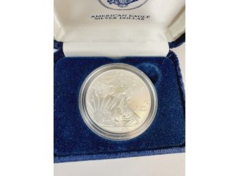 2016 Silver Eagle In Mint Case 1 Oz .999 Silver