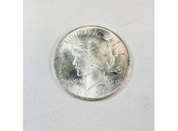 1923 Peace Dollar Uncirculated