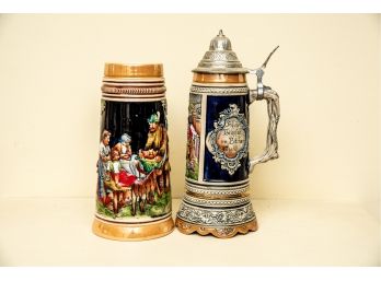 Two German Steins