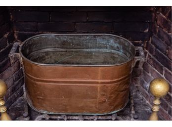 Antique Copper Bucket