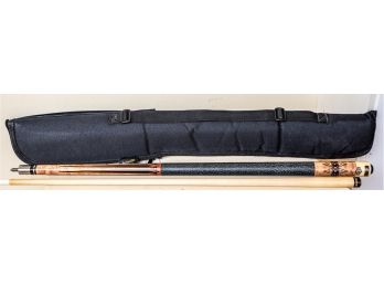 Crest Schmelke Pool Cue & Case