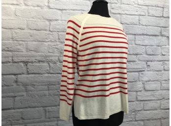 Vineyard Vines, Cashmere Blend Nautical Stripe Sweater, NWT - Sz S