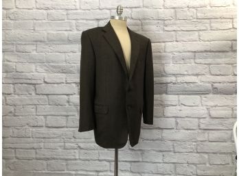 Ermenegildo Zegna, Wool Men's Jacket, Made In Italy, Sz 56R (46R)