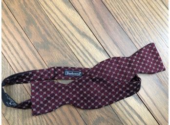 Authentic Burberry Silk Bow Tie