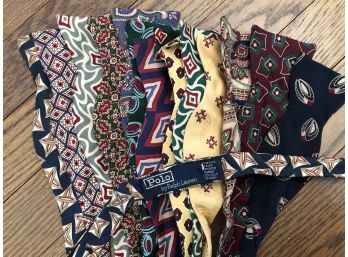 Bow Ties - Set 5, Polos - All Polo, Various Patterns, Excellent Condition