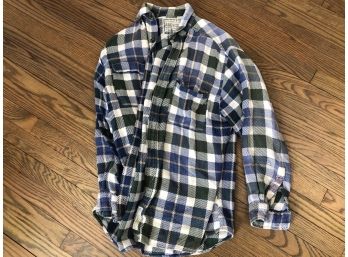 Vintage Super Comfortable Abercrombie Cotton Flannel Shirt, Sz M