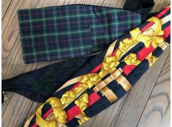 Hermes Cummerbund Plus 2 Additional Tartan Plaids