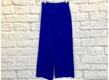 St. John Knit Slacks Blue - Sz 6