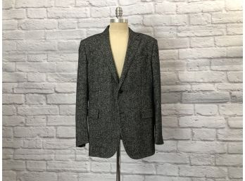 Ermenegildo Zegna Men's Jacket, Wool/angora Blend Made In Italy - Sz 56R (46R US)