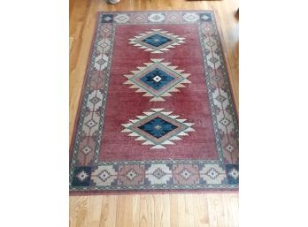 Dalyn Rug 4 Ft 11 X 7 Avalon AN30 Red Pattern (3 Of 4)