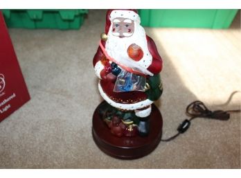 Old World Christmas Santa With Feathered Friends Light-1999