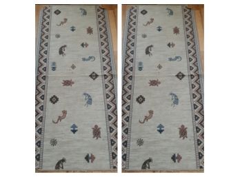 Pair Of Southwestern Style Runners