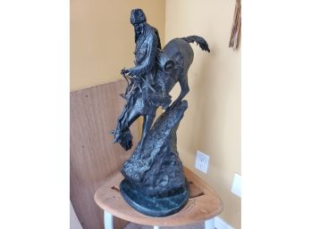 Frederic Remington Mountain Man Bronze Sculpture