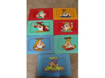 Disney Seven Dwarfs Day Of The Week Placemats