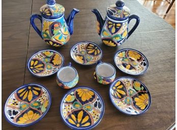 Mexican Talavera 10 Pc. Pottery