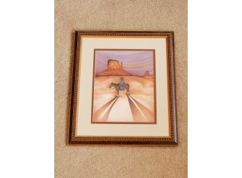 Amado Pena 'LA CENTINELA' Southwestern Print