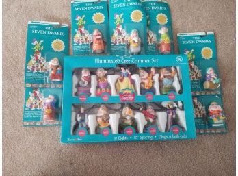 Disney Seven Dwarfs Tree Lights And Squeeze Lights