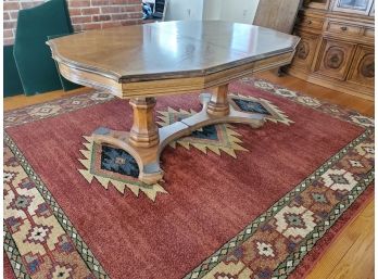 Vintage Bernhardt Dining Table W/ Two Leaves