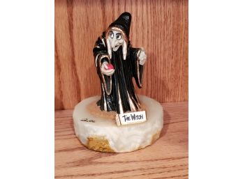 Snow White's 'The Witch' Limited Signed And Numbered DISNEY Sculpture By Ron Lee