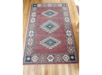 Dalyn Rug 3 Ft 3 X 5 Ft 1 Avalon AN30 Red Pattern (2 Of 2)