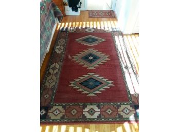 Dalyn Rug 4 Ft 11 X 7 Avalon AN30 Red Pattern (1 Of 4)