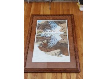 Season Of The Eagle - Framed Print By Bev Doolittle