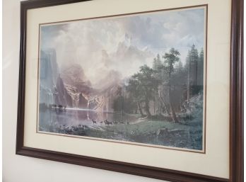 Among The Sierra Nevada Mountain Framed Print