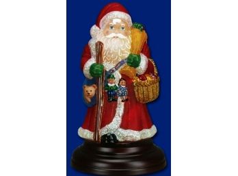 Old World Christmas 20th Anniversary Santa Light-2004