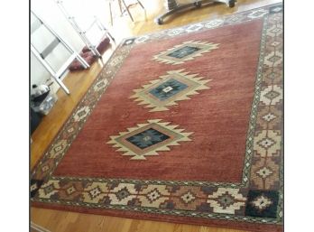 Dalyn Rug 8 Ft 2 X 10 Ft Avalon AN30 Red Pattern