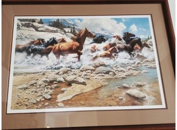 'Wild Ones' Limited Signed And Numbered 1991 Print Frank McCarthy