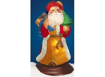 Old World Christmas Regal Father Christmas Santa Light-2002