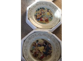 Walt Disney Snow White Dessert Plates By Lenox