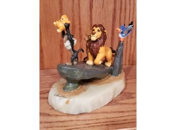 The Lion King Limited Signed And Numbered DISNEY Sculpture By Ron Lee