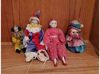 Porcelain Clown Dolls