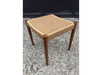 DANISH MODERN Cord MID CENTURY MODERN Stool