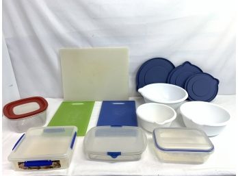 Food Storage Containers And Cutting Boards