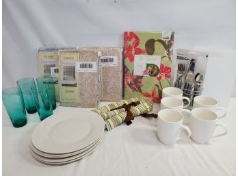 Kitchen & Home Flatware, Curtains, Plates And More