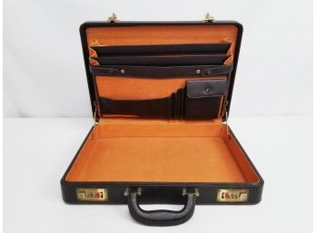 Vintage Stebco Tufide Hard Shell Brief Case With Combination Lock