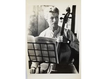 Rare Vintage David Bowie Cello Scene From The Hunger 1983 Poster